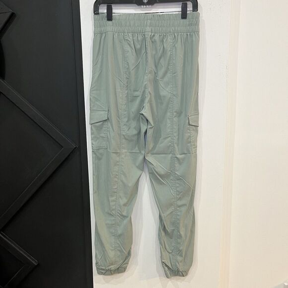 Yogalicious Mint Green Trekki Commuter Outdoor Cargo Joggers Size Medium - Picture 5 of 8